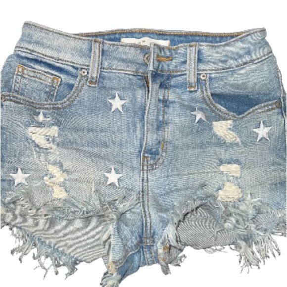 Eunina Denim Jeans Short Size XS - Picture 6 of 6